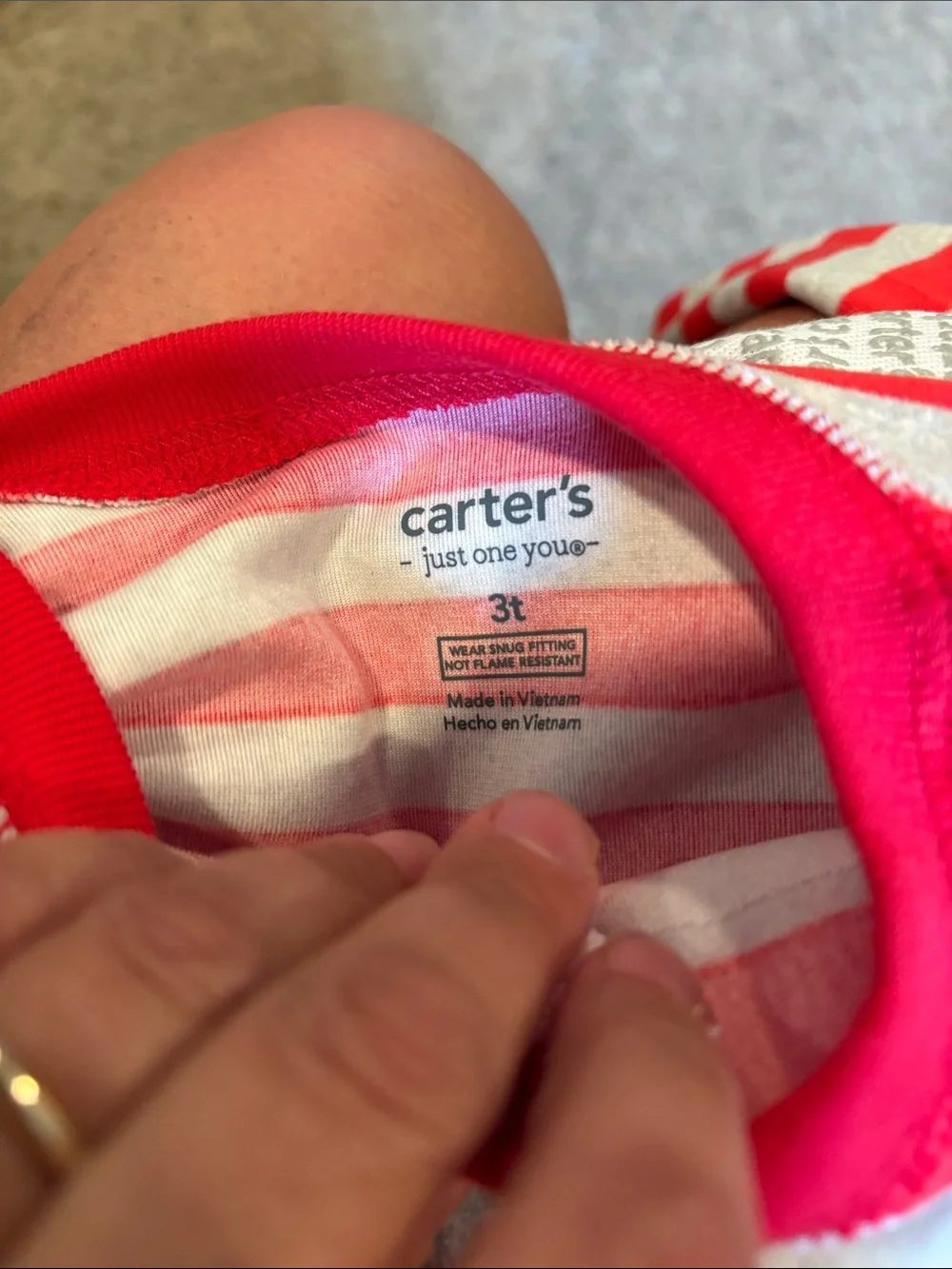 Carter's Red & Green Holiday Footed One-Pieces